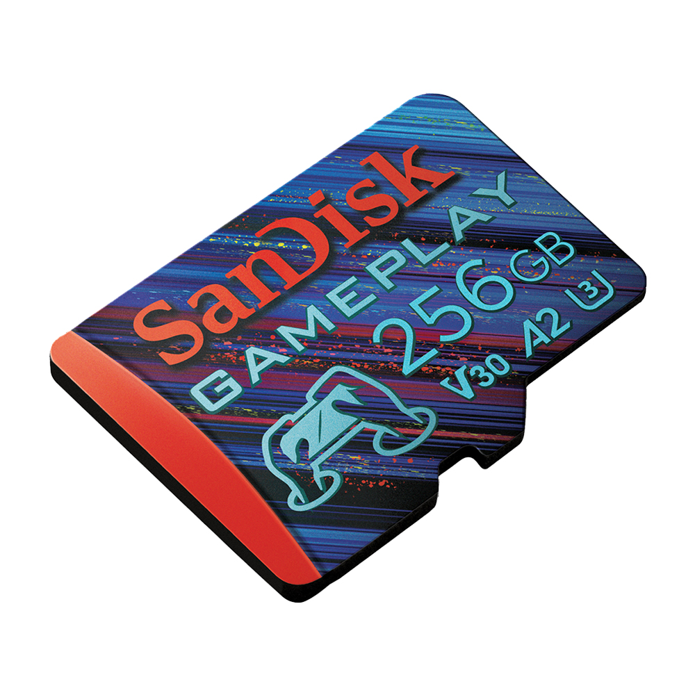 SanDisk GamePlay 256G UHS-I U3 A2 V30 microSDXC, , large