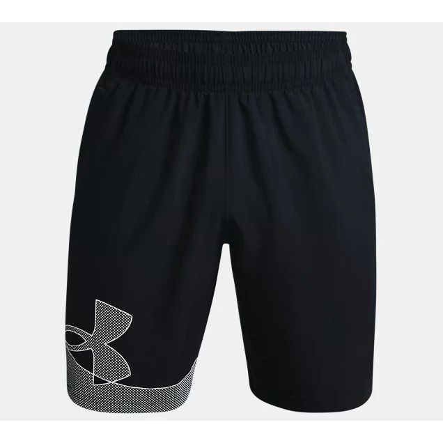 UA Woven Graphic 男短褲 運動短褲 跑步 健身短褲 1361434【樂買網】, , large