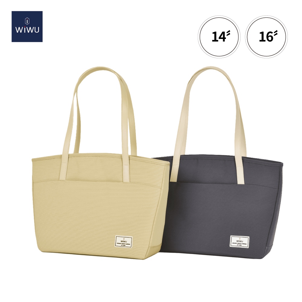 【WiWU】Ora Tote Bag 16"-Beige, , large