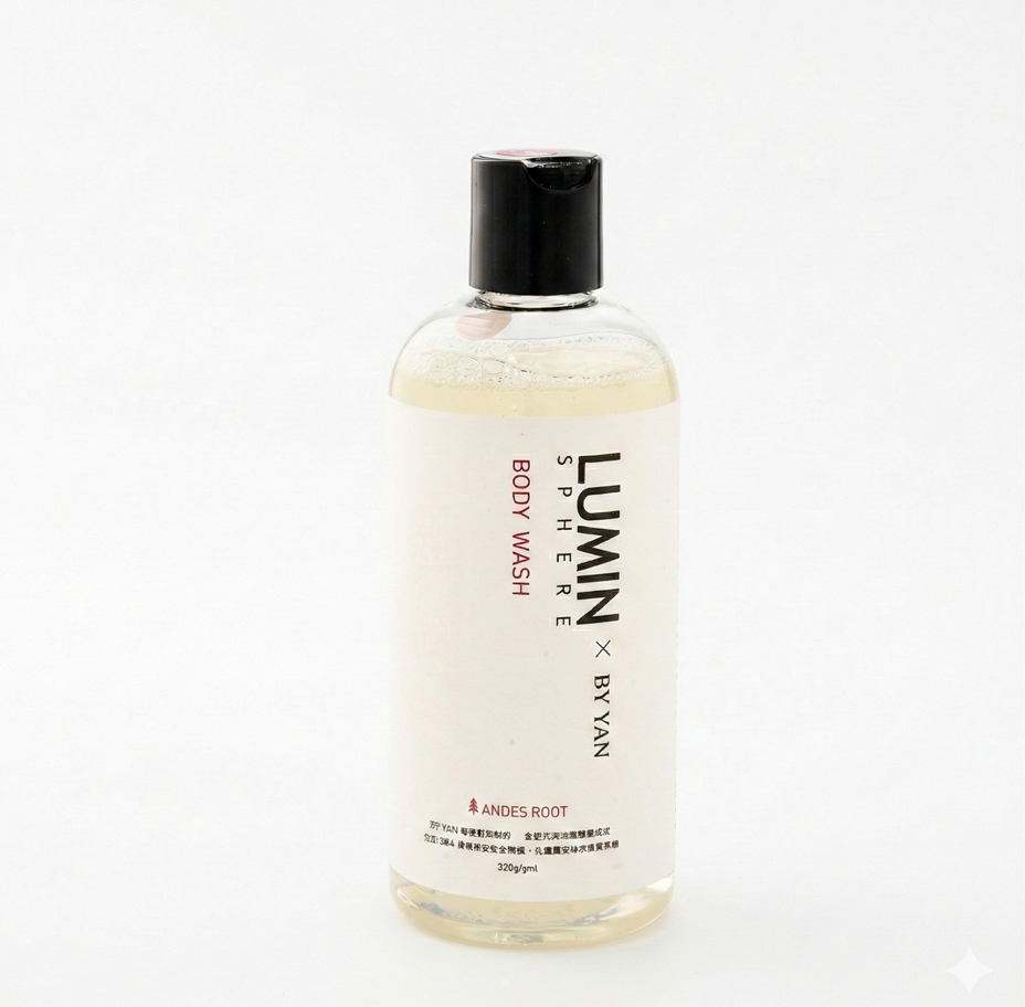 【LUMIN SPHERE x BY YAN】Andes Root Fragrance Body Wash, , large