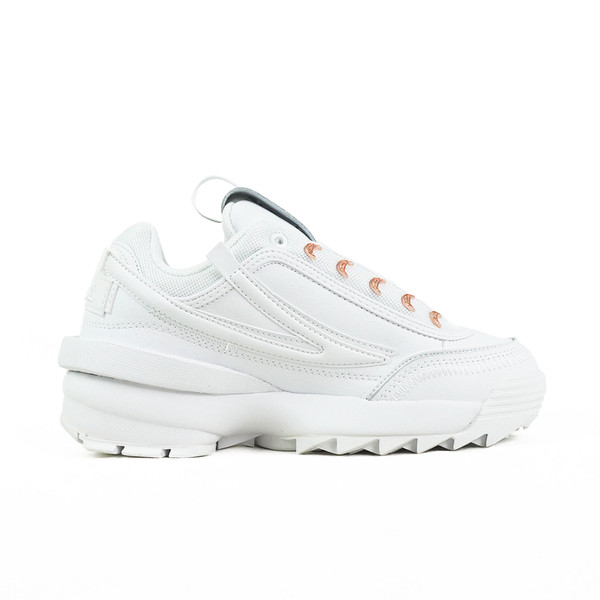 Kixpress-Fila Disruptor II EXP 女 運動休閒鞋 鋸齒鞋 老爹鞋 復古 厚底 白 [5-C609W-136], , large