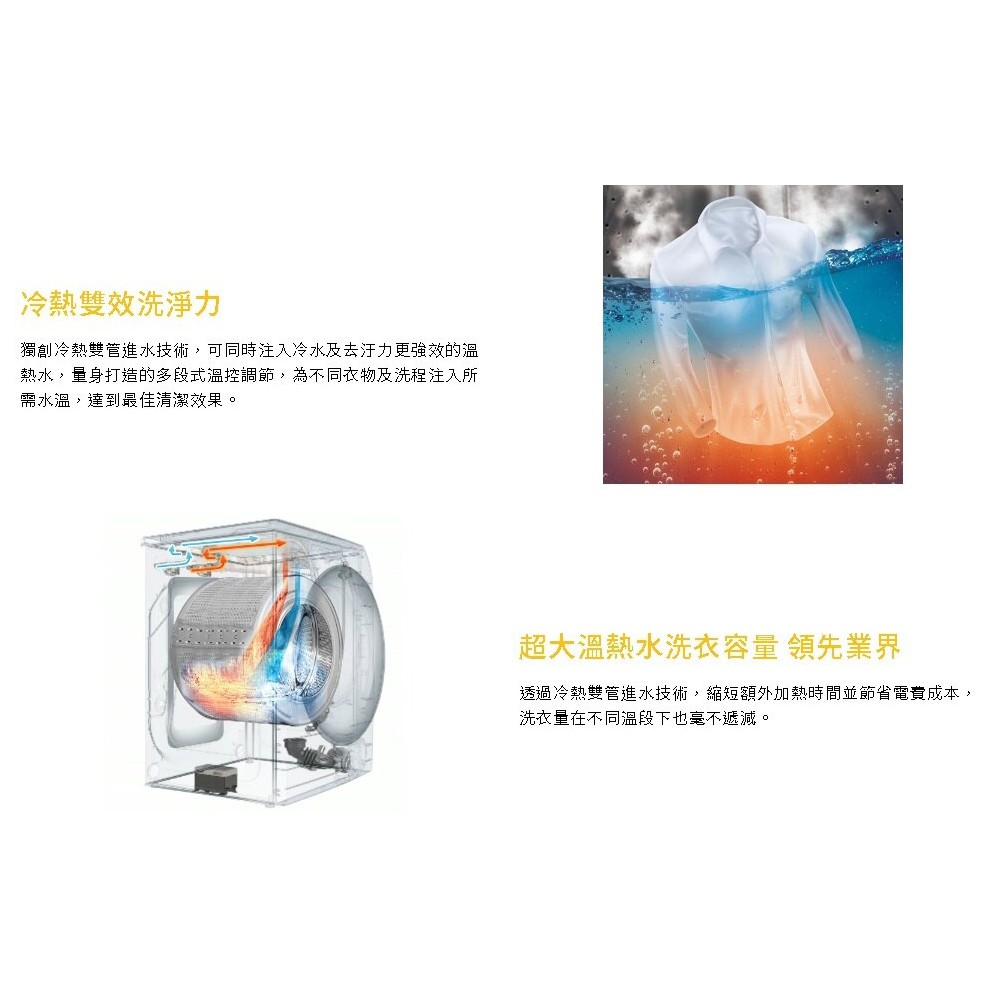 Whirlpool 17KG Front Load Washing Machine 8TWFW5620HW, , large