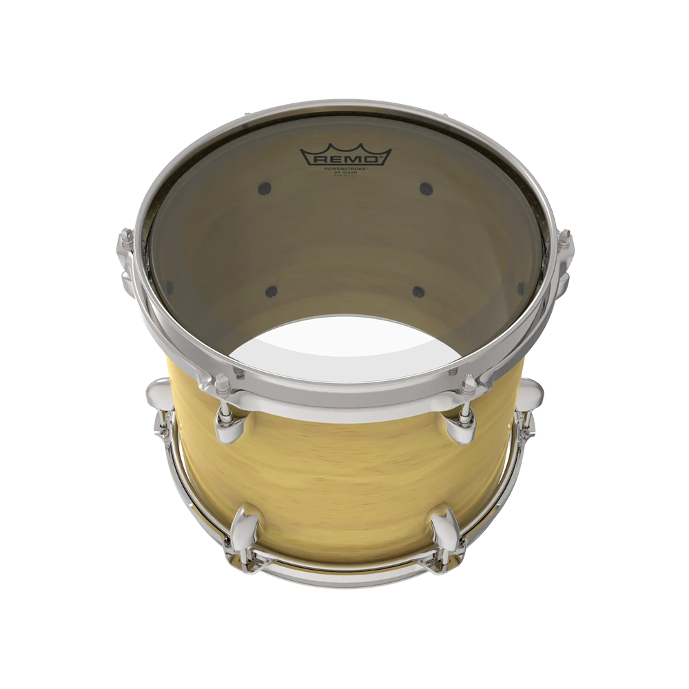 REMO Powerstroke P4 Clear BASS 大鼓雙層透明鼓皮 22"【敦煌樂器】, , large