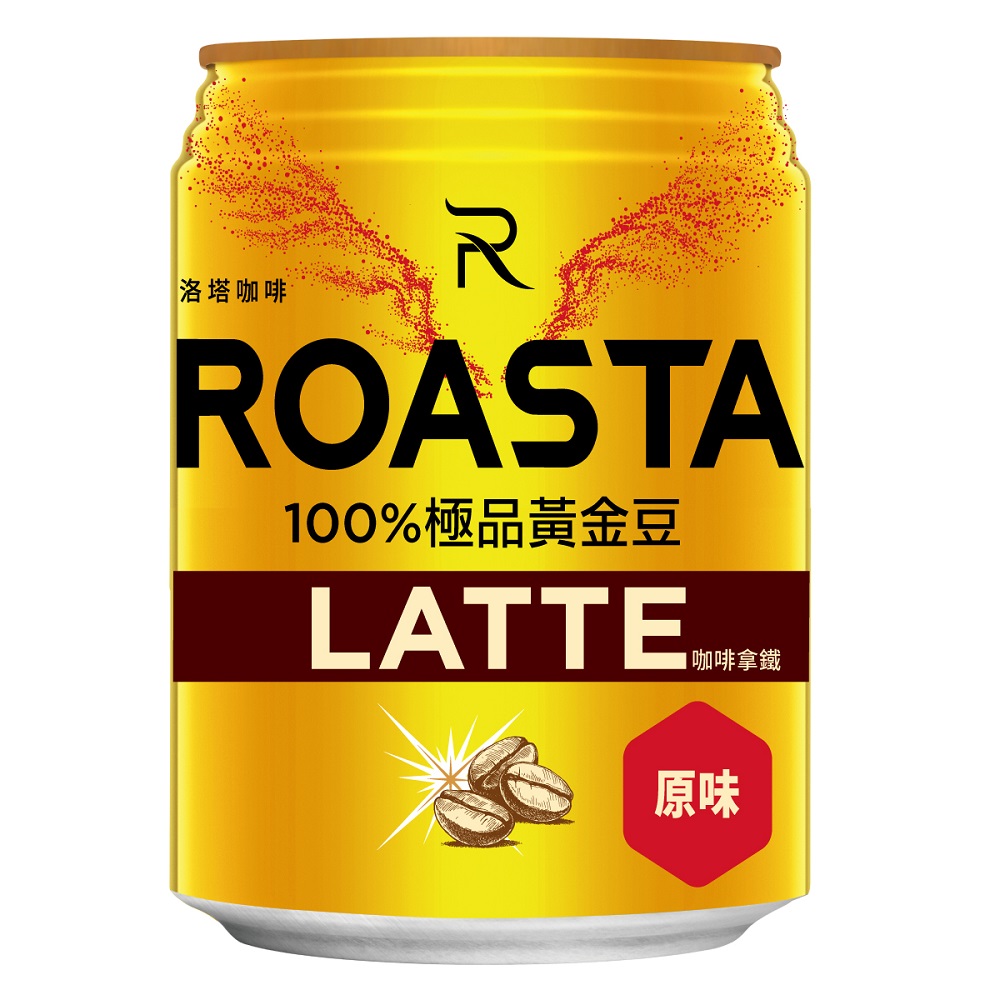 ROASTA咖啡拿鐵can230ml, , large