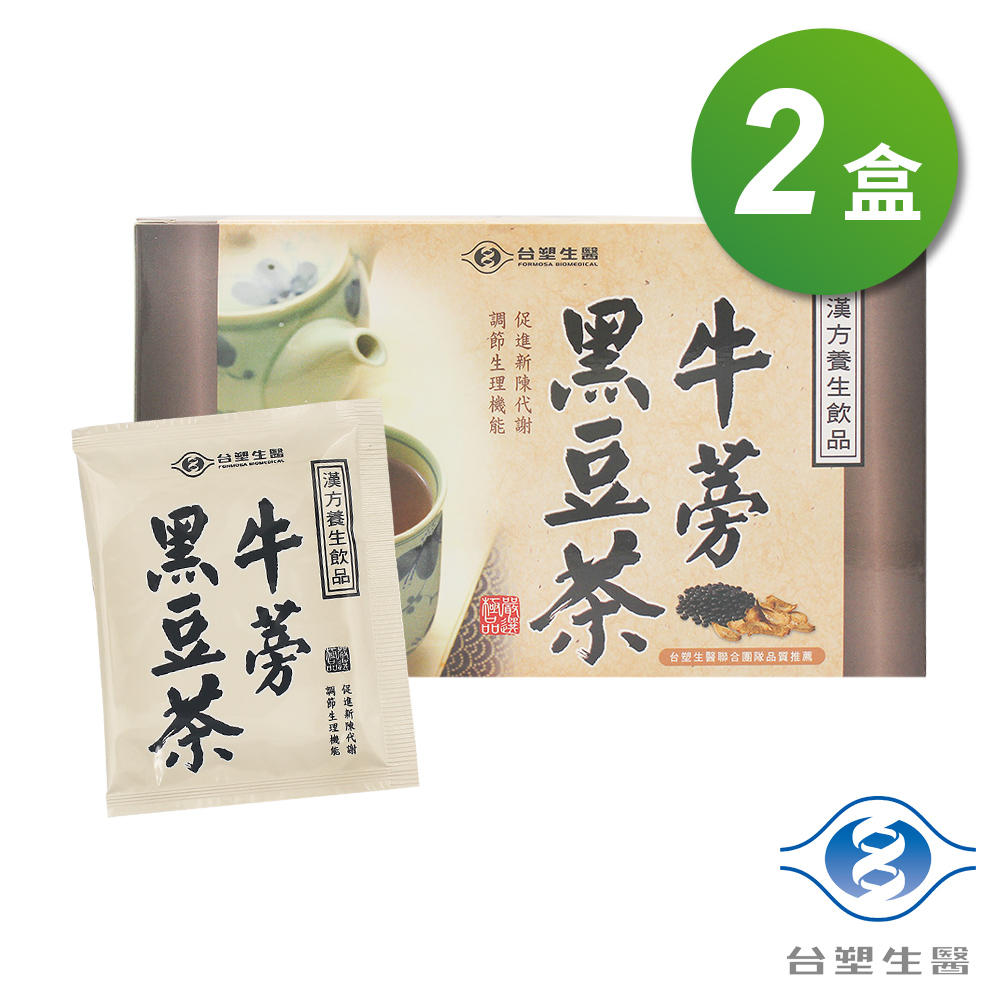 [淳安] 台塑生醫 牛蒡黑豆茶 (30包) X 2盒, , large