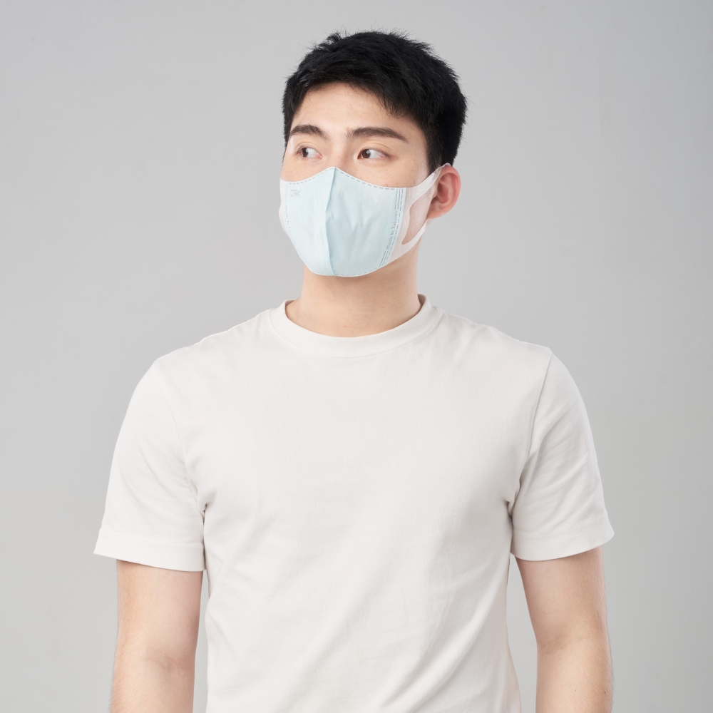 【DRX達特世】醫用3D彈力口罩-繽紛系列-成人50入 彈性寬耳帶  修飾臉型款, , large