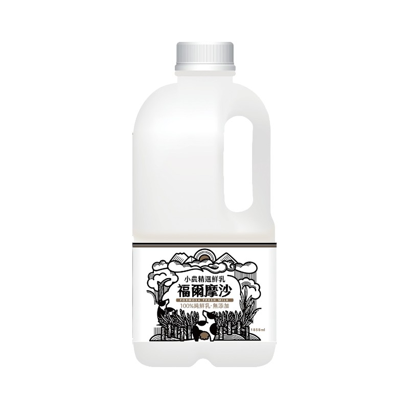 福爾摩沙小農精選鮮乳 1858ml, , large