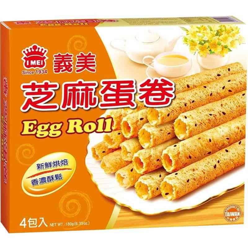 I Mei Sesame Egg Roll, , large