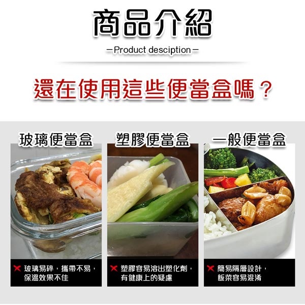 PERFECT 理想牌 極緻316不鏽鋼可提式真空便當盒雙層隔熱餐盒 不鏽鋼12cm-Leidea樂德兒, , large