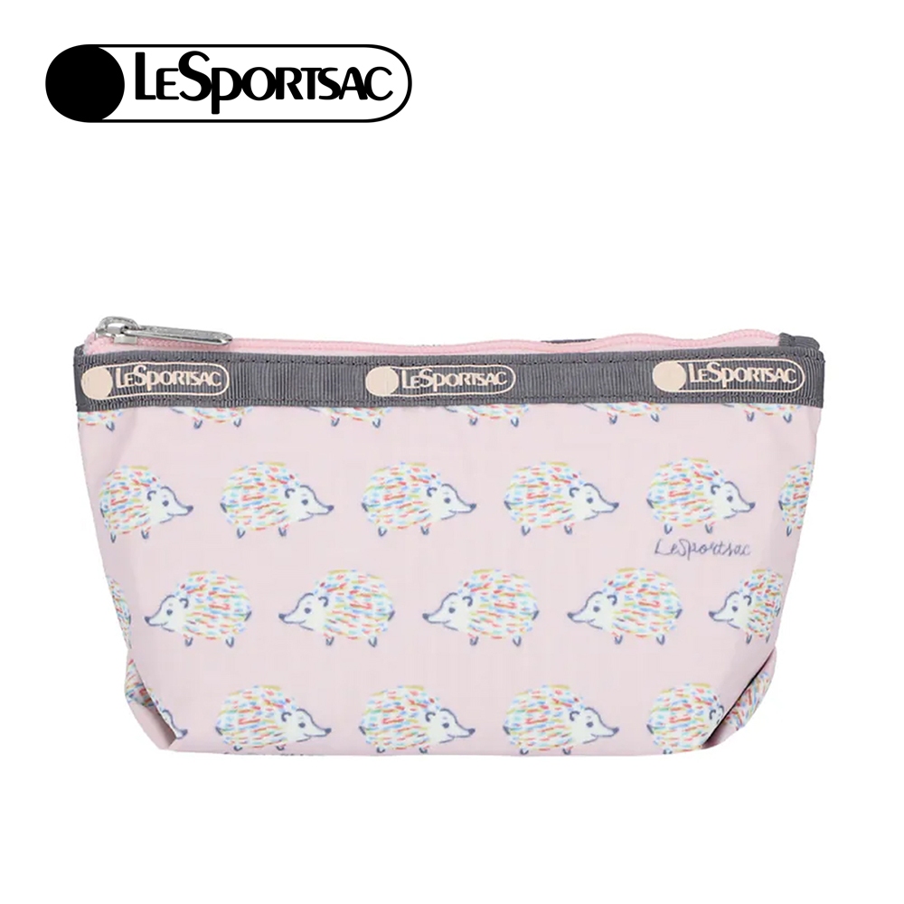 |快速出貨|Lesportsac Small Sloan Cosmetic 小梯形化妝包 - 北國小刺蝟, , large