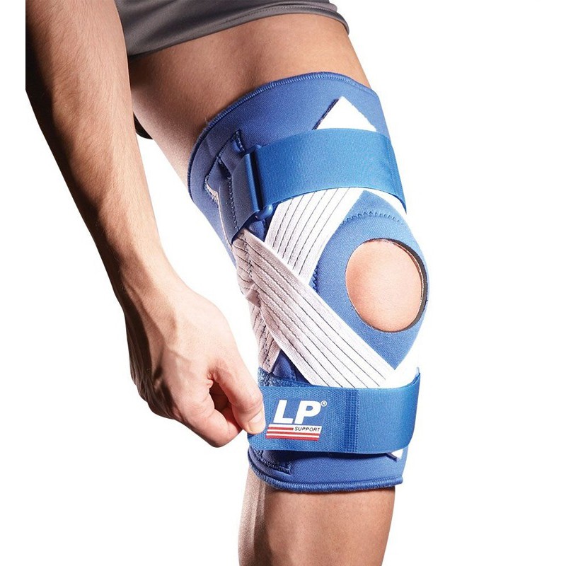 LP SUPPORT 穩定型彈簧膝關節護具 護膝 開口護膝 支撐 調節式 單入裝&nbsp; 734 【樂買網】, , large