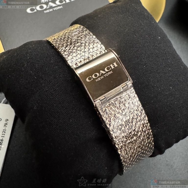 [星晴錶業]COACH手錶,28mm,CH00252粉紅色錶面玫瑰金錶殼玫瑰金色米蘭錶帶款, , large