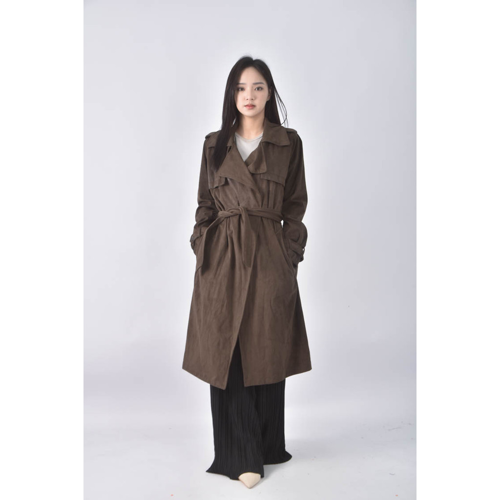 (S) zara排扣綠色外套二手衣, , large