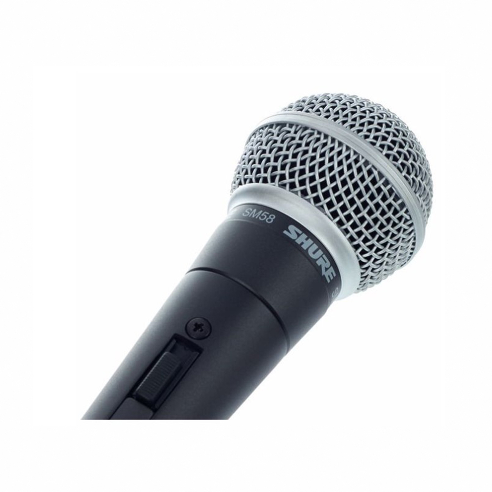 SHURE SM58S 動圈式麥克風 帶開關 含原廠收納袋 MIC夾【敦煌樂器】, , large