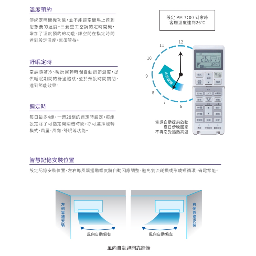 三菱重工 6-7坪 冷暖型變頻分離式空調 冷氣 DXC41ZST2-W/DXK41ZST2-W, , large