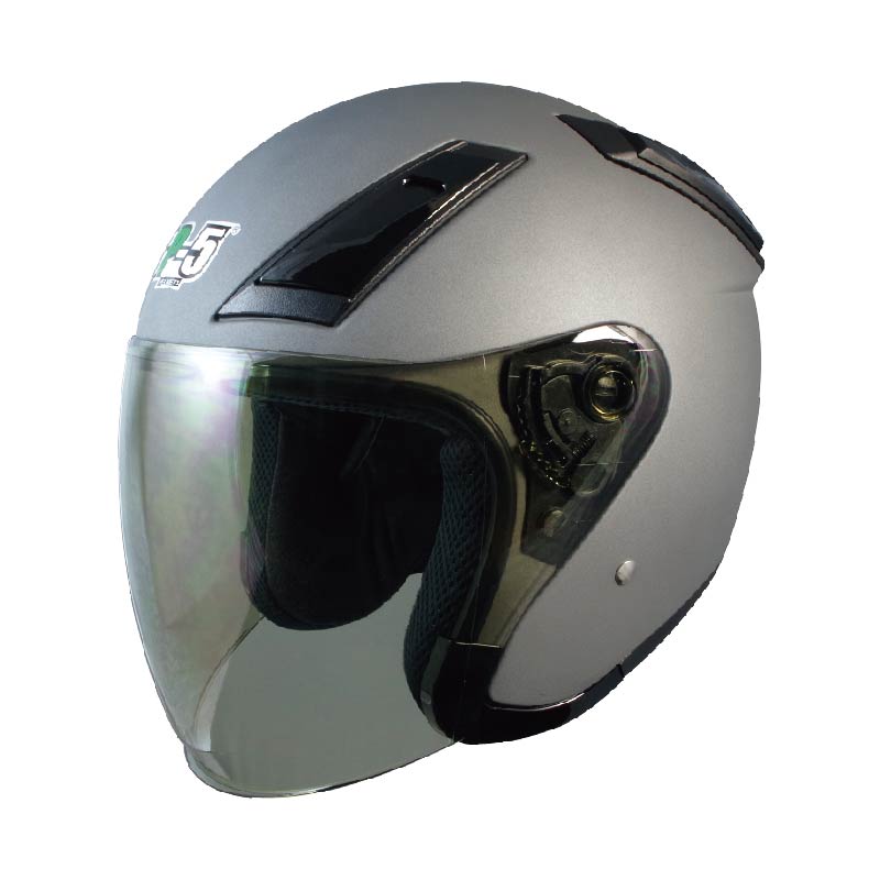 【平剛】GP-5 素色安全帽 225 消光鐵灰XL, 消光鐵灰,XL號, large