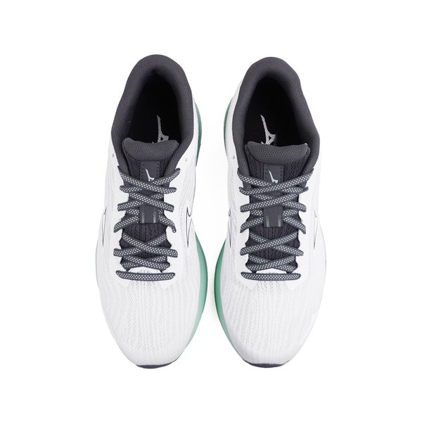 Mizuno Wave Revolt 3 男 慢跑鞋 運動 休閒 一般型 路跑 緩震 白綠 [J1GC248104], , large