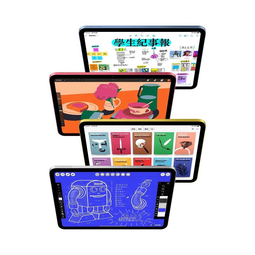 Apple iPad A16 11代  128G WiFi  11吋平板電腦 _ 台灣公司貨 + 專用機套夾, , large