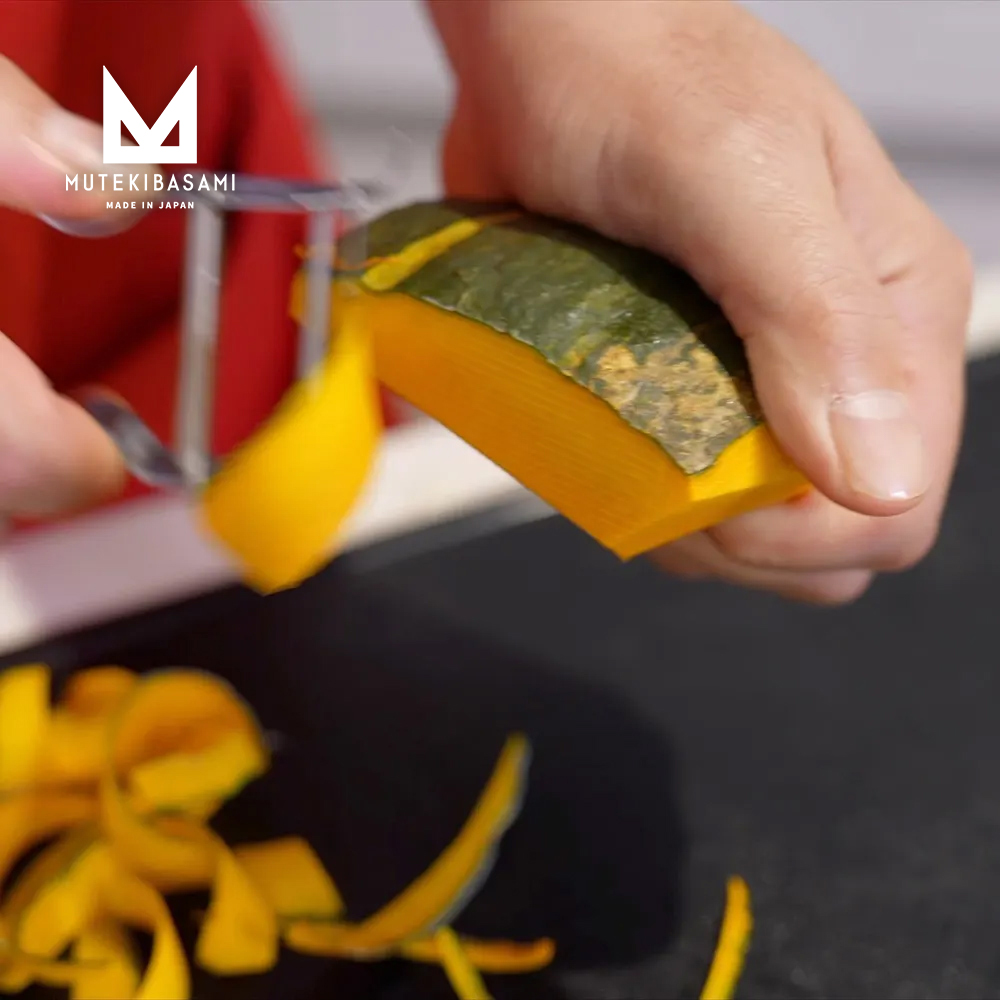 【Kyowa Industry Japan】Japan-Made Stainless Steel Serrated Peeler (Smart Peeler / MUTEKIBASAMI Series), , large