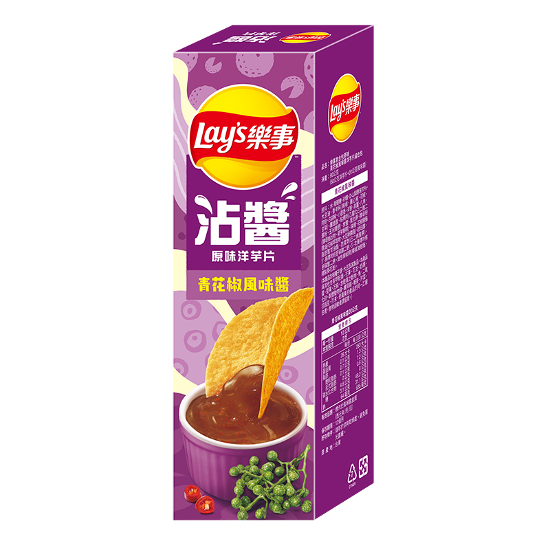 樂事原味青花椒風味醬洋芋片80g, , large