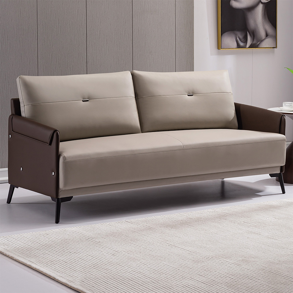 【Hampton 漢汀堡】坦林恩皮製三人沙發, , large