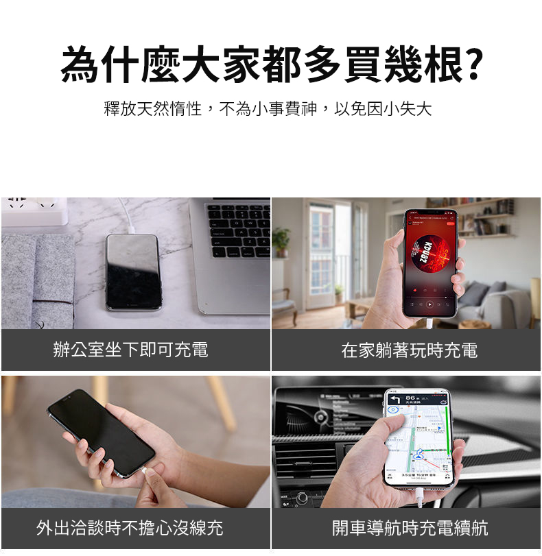 [HANLIN]手機充電線傳輸線 PD快充 USB type-c 安卓充電線 數據線 適用 iPhone 13 12 11 Pro Max, , large