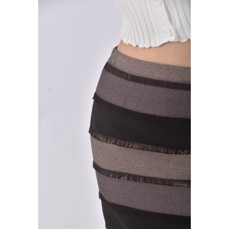 (M) lidisi質感棕色長裙二手衣, , large