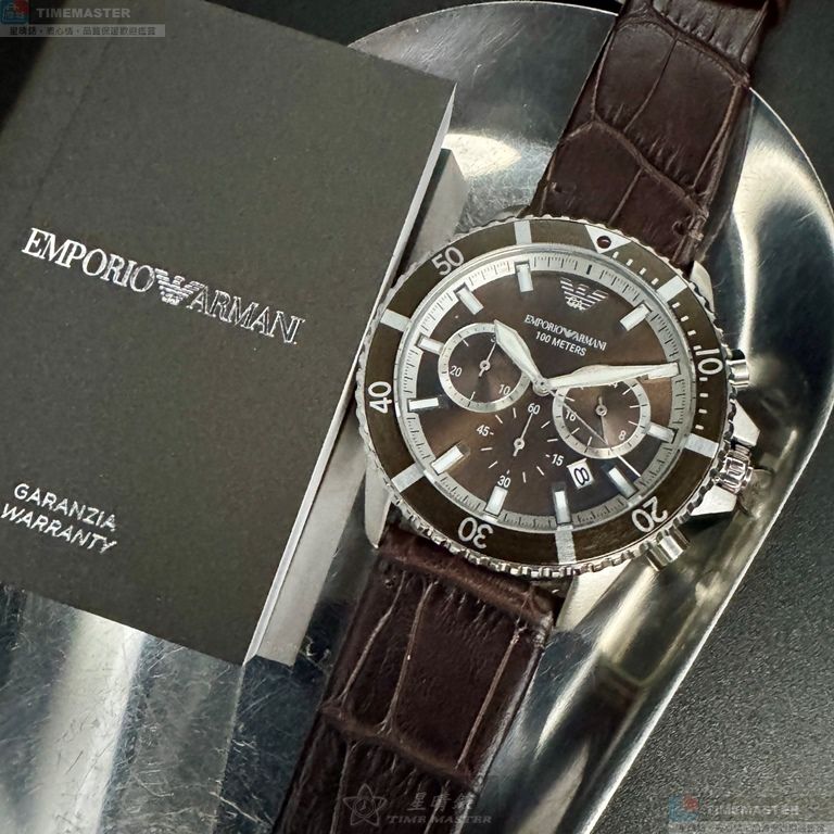 [TIMEMASTER] ARMANI watch, 42mm, AR00082, , large