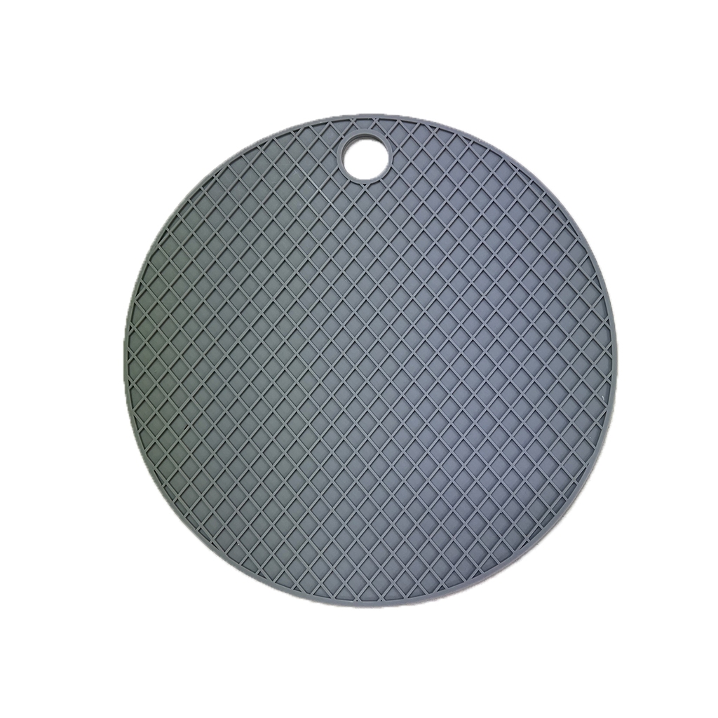 【矽膠隔熱墊｜高溫耐熱220&deg;C｜止滑防燙｜圓形隔熱墊】隔熱墊 餐墊 餐桌墊 矽膠隔熱墊 矽膠鍋墊, , large