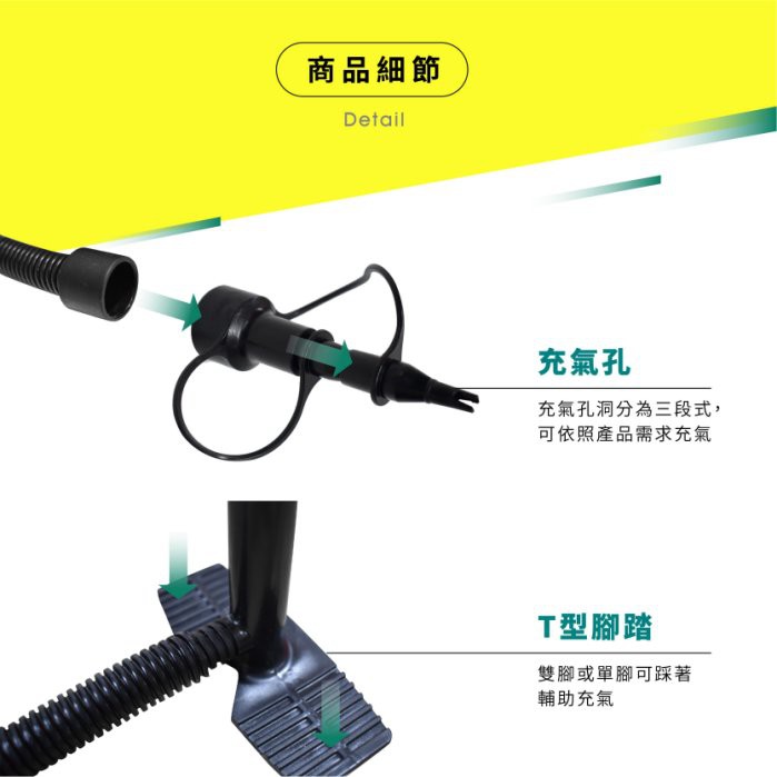 Compact Hand Air Pump, , large