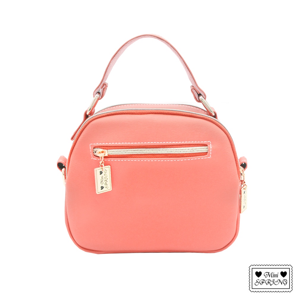 MINI SPRING-經典法式餅乾小巧包 皮質斜背包 皮質手提包 MIT台灣製造皮包 -多色, , large