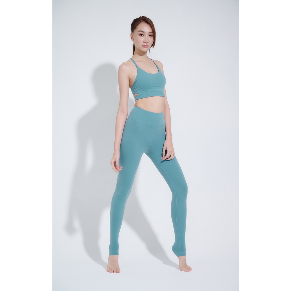 YOGA FLOW Aurora Bra 後背挖洞短版上衣 - 尼羅藍 Nile Blue, , large
