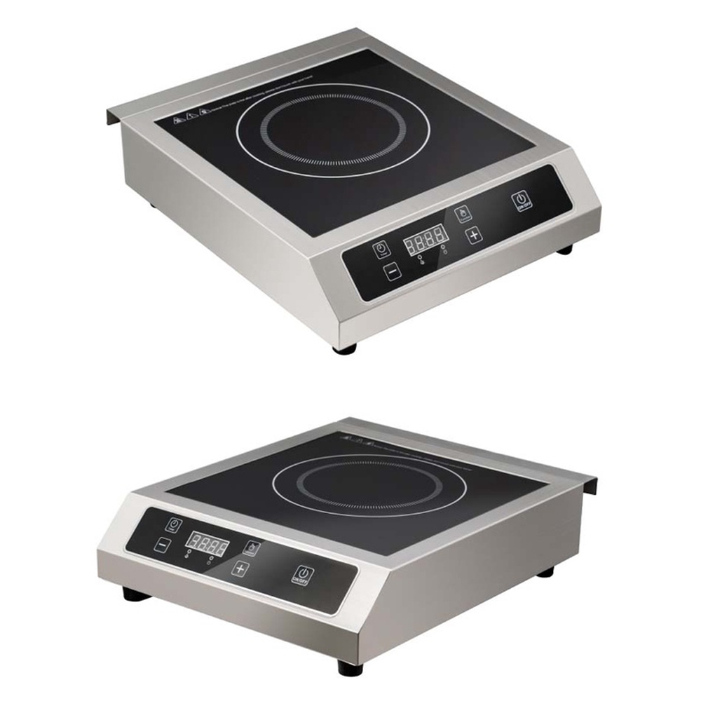 HANABISHI 220V All-Stainless Commercial Induction Cooker HCS-3300, , large