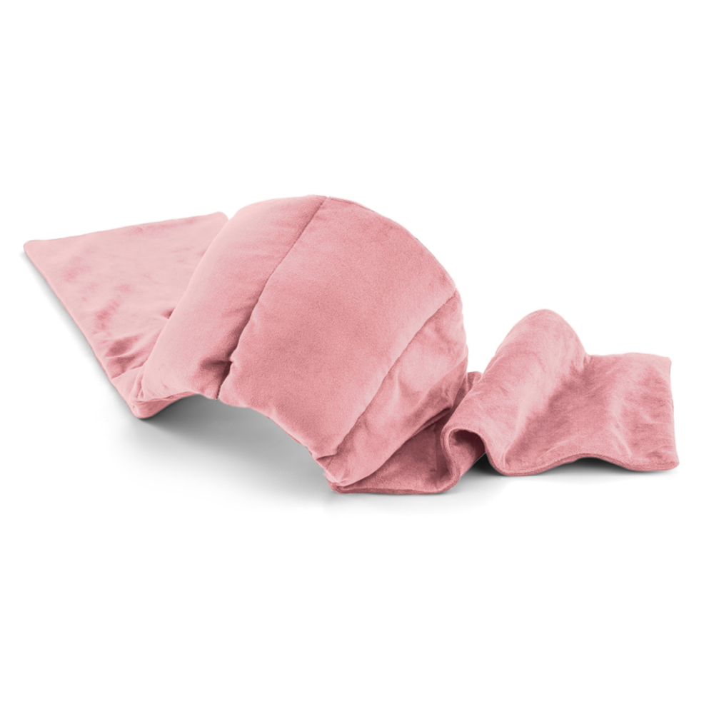 PROIDEA-羽絨呵護暖眼舒眠被-煙燻粉, , large