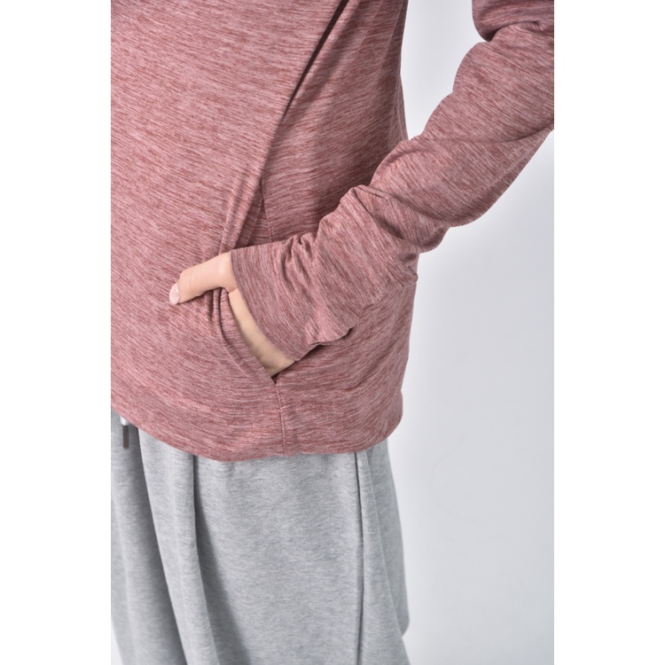 (S) amazon essentials連帽紅色長袖上衣二手衣, , large