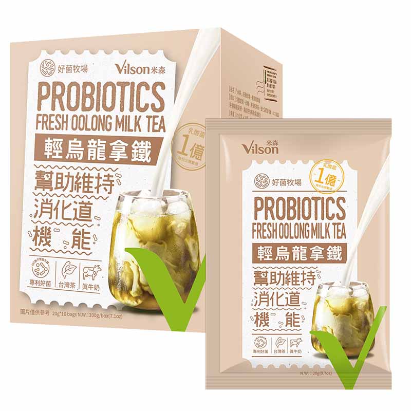 【米森 vilson】Probiotics Fresh Oolong Milk Tea, , large