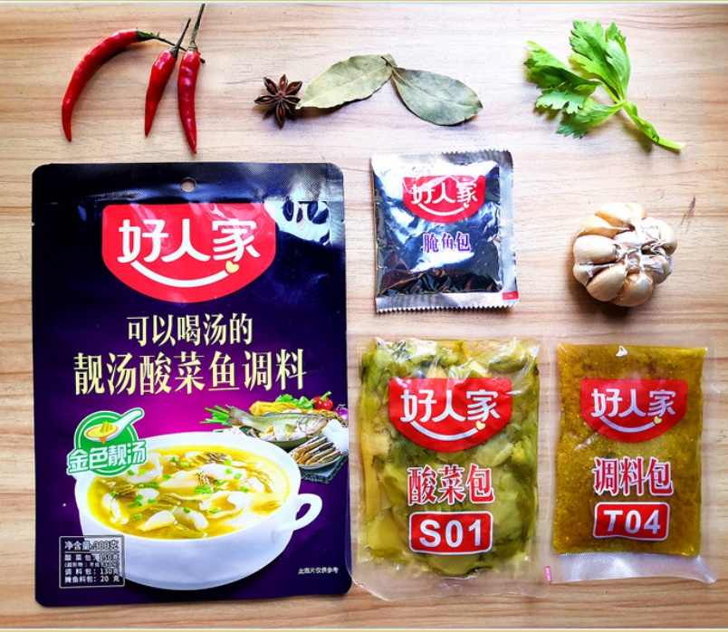 好人家靚湯酸菜魚調料300g(2027/12/27), , large