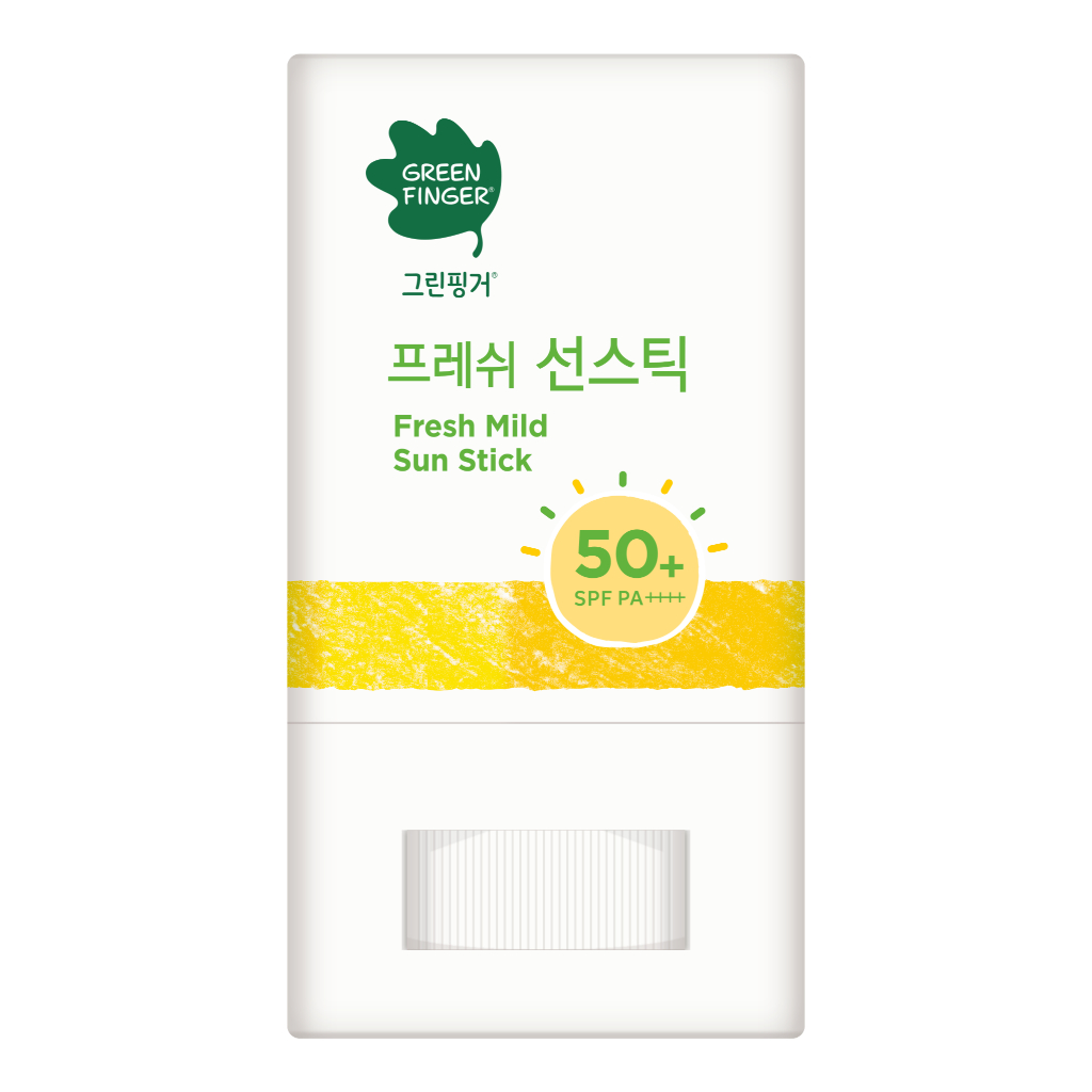 【綠手指 GreenFinger】幼兒清新溫和防曬棒15g(規格1入)SPF50+ PA++++/可擦臉/友善海洋, , large
