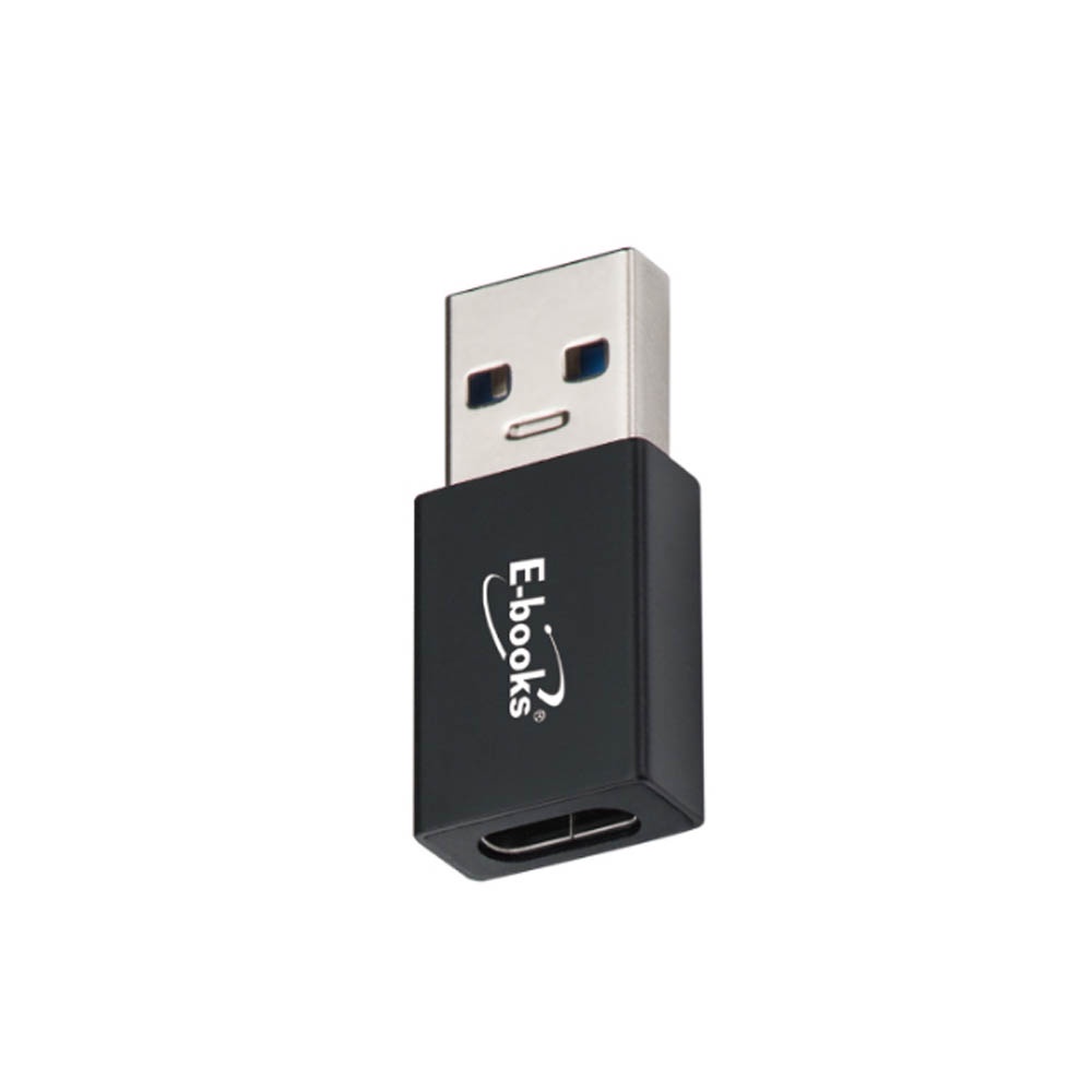 E-BOOKS XA25 Type-C to USB 3.2 High-Speed Adapter Supports 5Gbps Hot-Swappable Transfer and Charging 2-in-1, , large