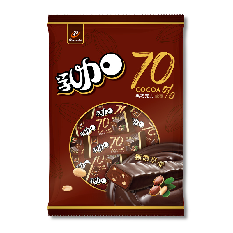 70 Cocoa Dark Chocolate flavor 238g, , large