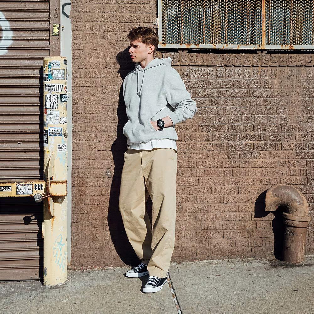 CASIO 卡西歐 G-SHOCK 10年電力雙顯手錶 學生錶 GA-010-1A1, , large