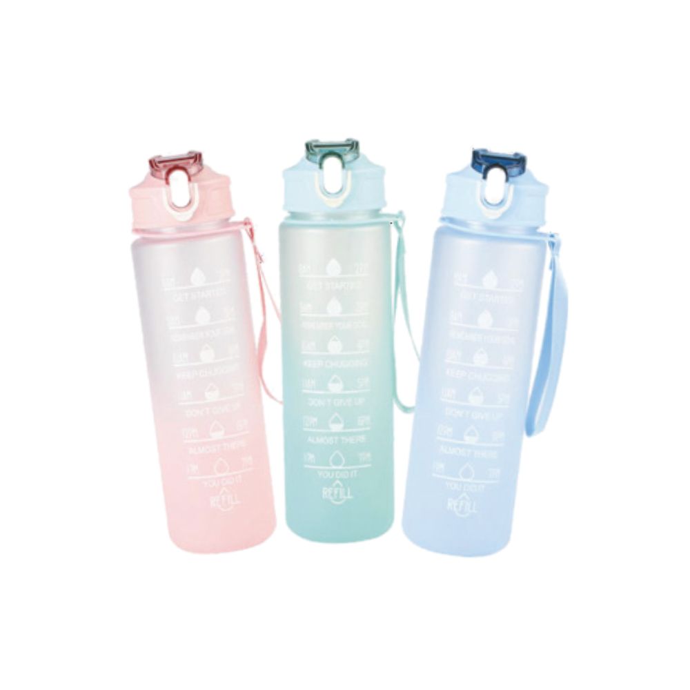 Gradient pastel sports bottle 750ML, , large
