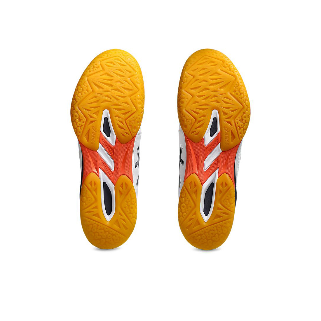 [秉宸] ASICS COURT CONTROL FF 3 室內羽球鞋 白黑橘 1071A087-100, , large