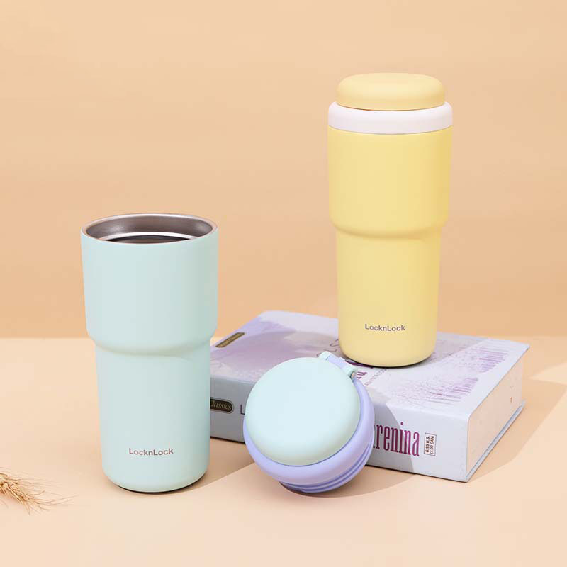 【樂扣樂扣】316不鏽鋼 馬卡龍彈蓋保溫杯 480ml/馬卡龍粉 (贈杯刷), 馬卡龍粉 480ml (贈杯刷), large