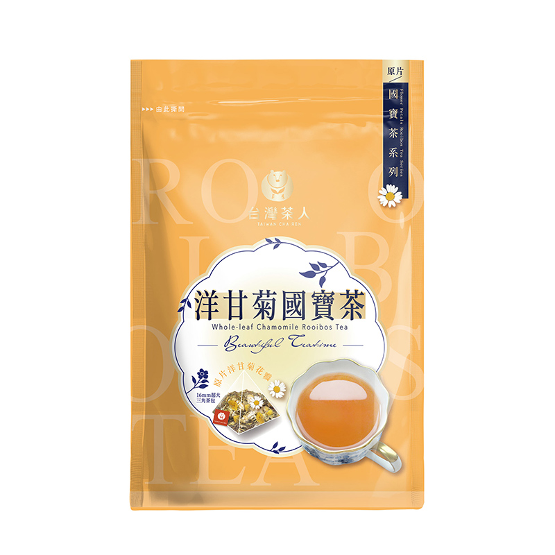 台灣茶人-原片洋甘菊國寶茶-10入/袋, , large