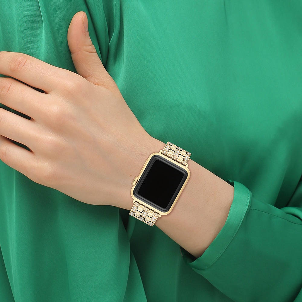 COACH Apple Watch 錶帶 38/40/41mm適用 C字水晶不鏽鋼錶帶 520禮物 送禮(不含手錶), , large