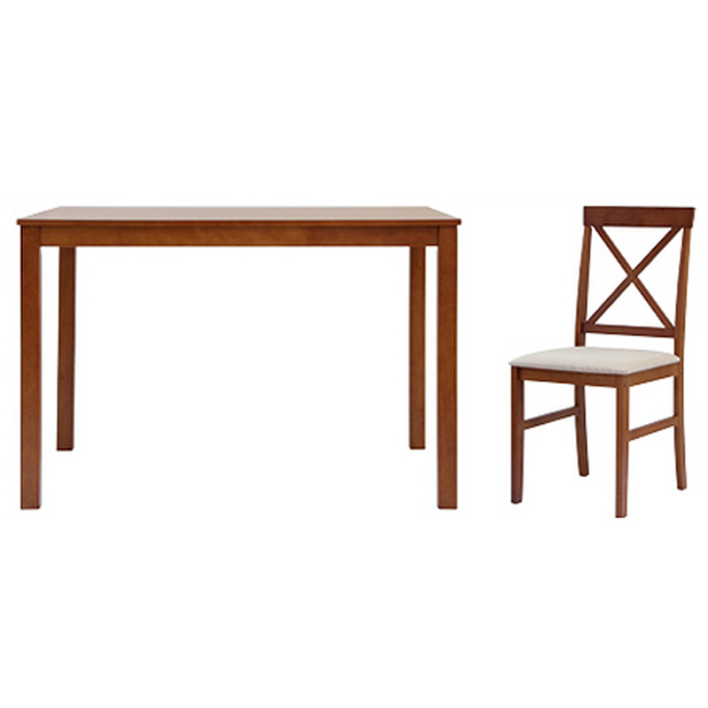北歐風餐桌椅組(1桌4椅), , large