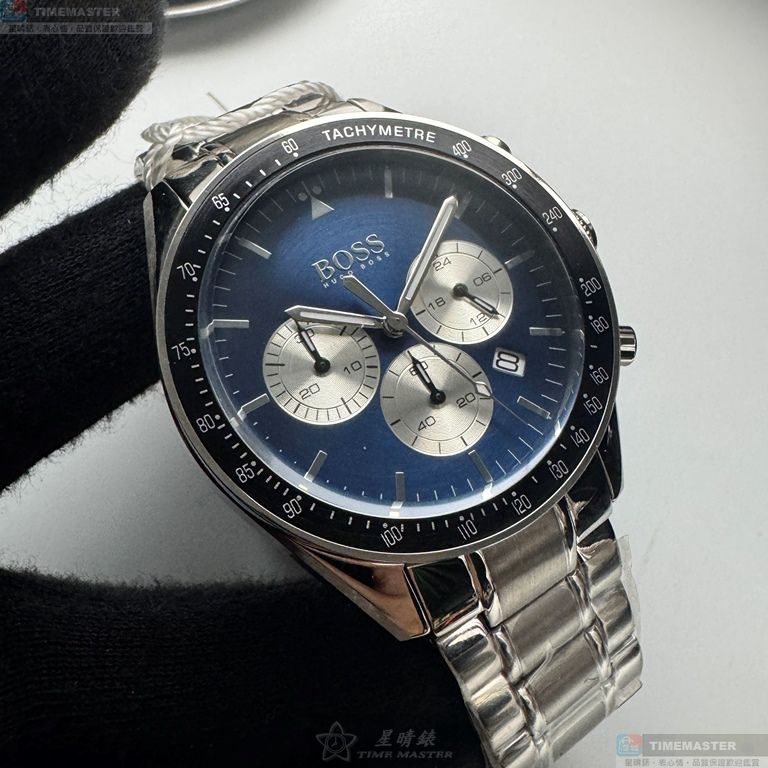 [TIMEMASTER] BOSS watch, 44mm, HB1513630, , large