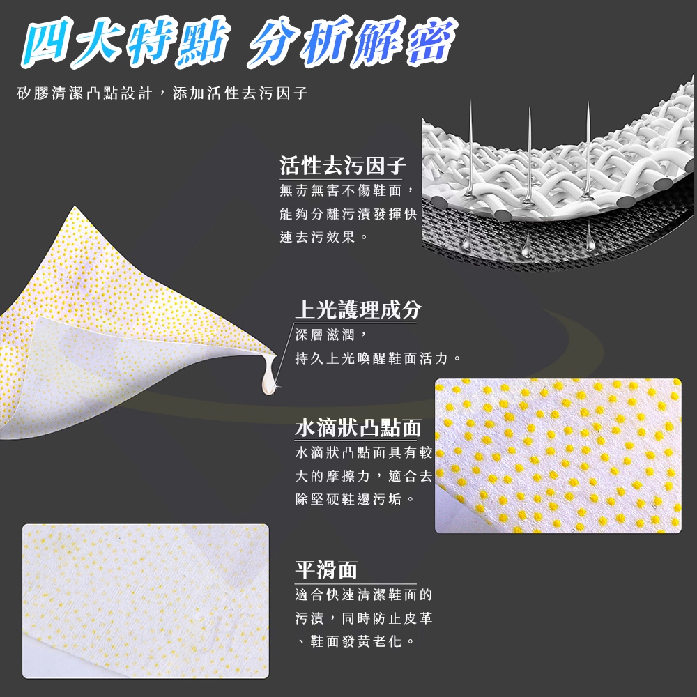 【禾統】小白鞋清潔濕巾 / 獨立包裝30包/盒 / 2盒組 (清潔濕巾 擦鞋神器 擦鞋濕巾 小白鞋濕巾 擦鞋濕巾), , large