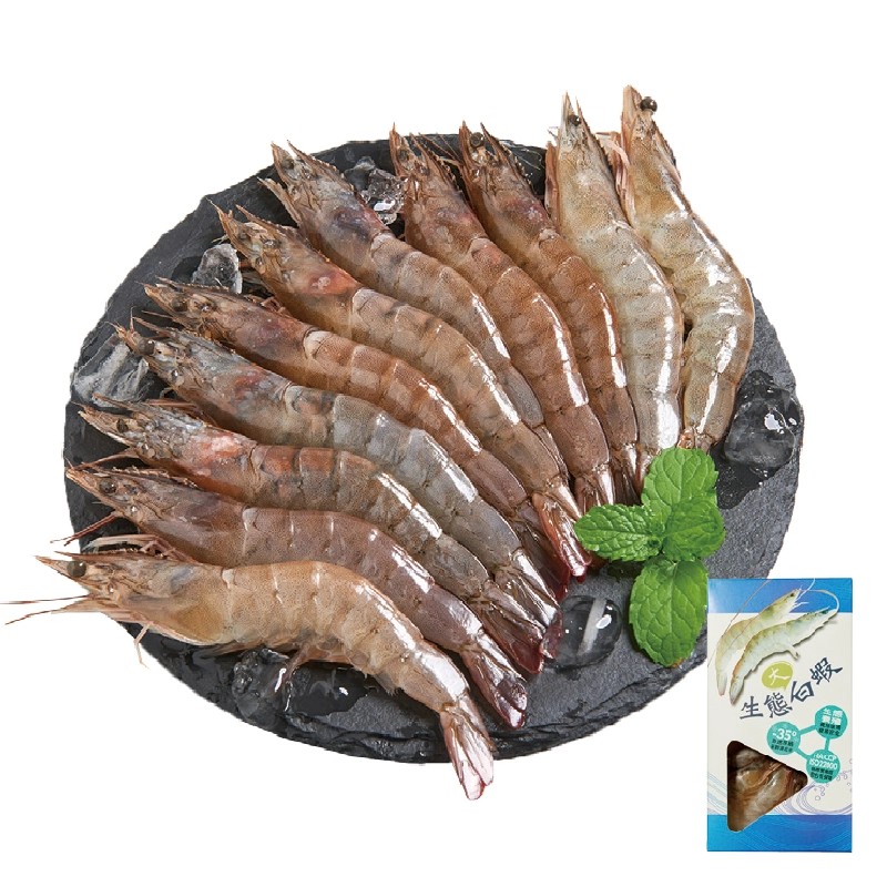 生態大白蝦 250g, , large